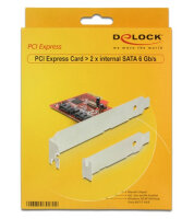 DeLOCK PCIe 2x SATA 6Gb/s