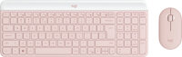 LOGITECH MK470 Wireless Desktop US Slim, Rosa, US