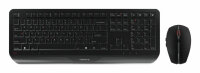CHERRY GENTIX Desktop Wireless black US,EURO-Symbol