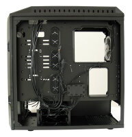 LC-Power Gaming 998B Rambot Window RGB Midi-Tower Black Edition Glasfenster Lüftersteuerung