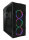 LC-Power Gaming 998B Rambot Window RGB Midi-Tower Black Edition Glasfenster Lüftersteuerung