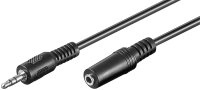 AUDIO Stereo Verlängerungskabel   2m 3,5mm Klinke...
