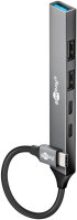 GOOBAY Slim 5-Port USB-Hub USB-C -> USB-C/USB-A, 5Gbit/s