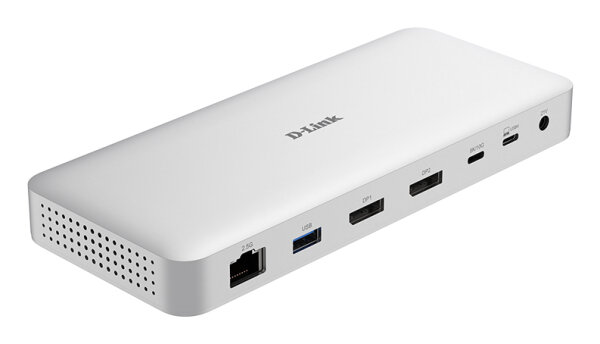D-LINK Docking USB-C 4.0 9-in-1 2xDP/2xUSB-C/3xUSB/LAN