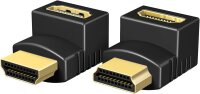 ICY BOX IB-CB009-1, Set aus 2x HDMI® Winkeladaptern...
