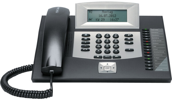 AUERSWALD Telefon COMfortel 1600 ISDN schwarz