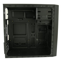 LC-Power 2014MB Micro Tower Black Edition Kabelmanagement mATX ITX Mni Case Gehäuse schwarz