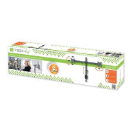 Techly Schreibtischhalterung f. 2LCD 13"-27"...