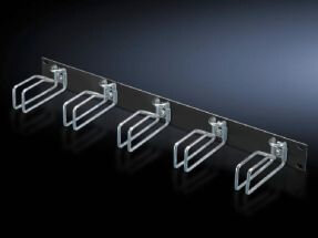 Rittal Rangierpanel 2HE HxT 85x125mm RAL 9005 Stahlbügel