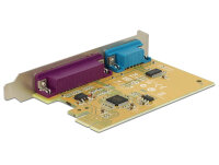 DELOCK PCI Expr Card 1x D-Sub9 + 1x D-Sub25
