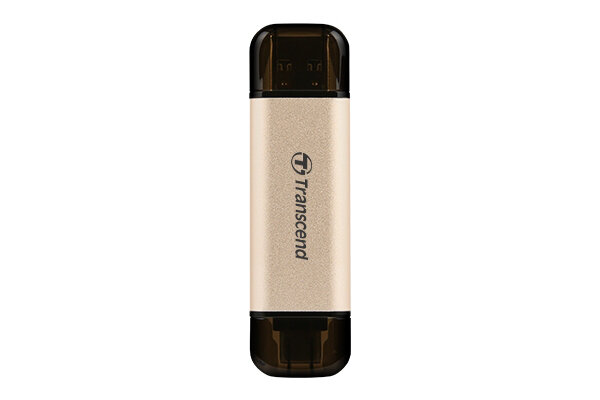 128GB Transcend JetFlash 930C USB 3.2 Gen 1 Typ-A/Typ-C Stick gold USBC USBA