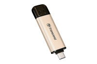 128GB Transcend JetFlash 930C USB 3.2 Gen 1 Typ-A/Typ-C Stick gold USBC USBA