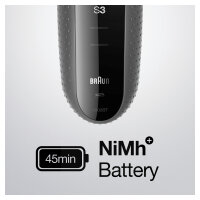 Braun Series 3 3000BT schwarz