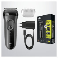 Braun Series 3 3000BT schwarz