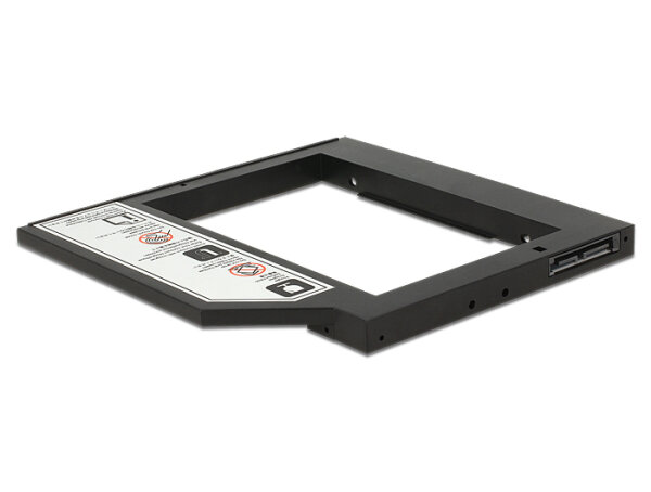 DELOCK Einbaurahmen 5,25" Slim für 2,5 SATA HDD 9,5mm