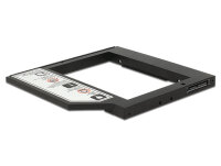 DELOCK Einbaurahmen 5,25" Slim für 2,5 SATA HDD...