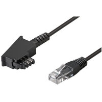 Goobay TAE-F/RJ45 10m schwarz