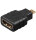 Goobay HDMI Buchse / Micro HDMI Stecker Adapter schwarz