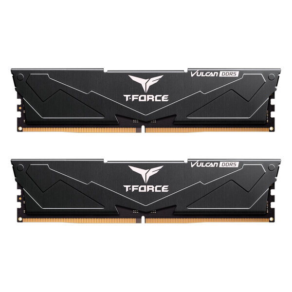 Team Group RAM VULCAN? Black - 32 GB (2 x 16 GB Kit) - DDR5 6000 UDIMM CL30