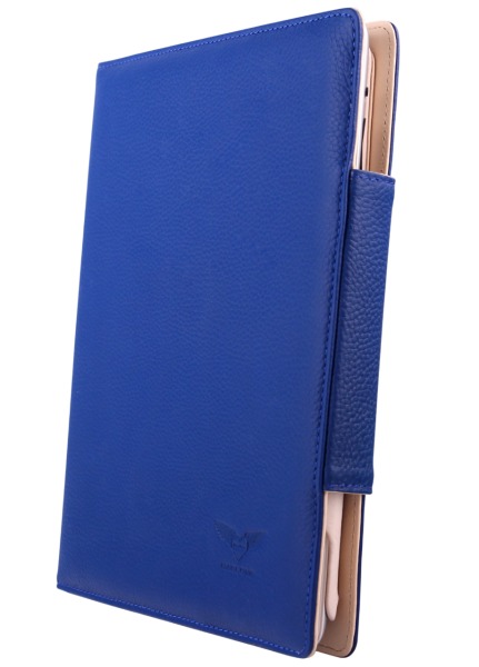 Peter Jäckel MACLOVE Premium iPad Leather Case Marquess Blue
