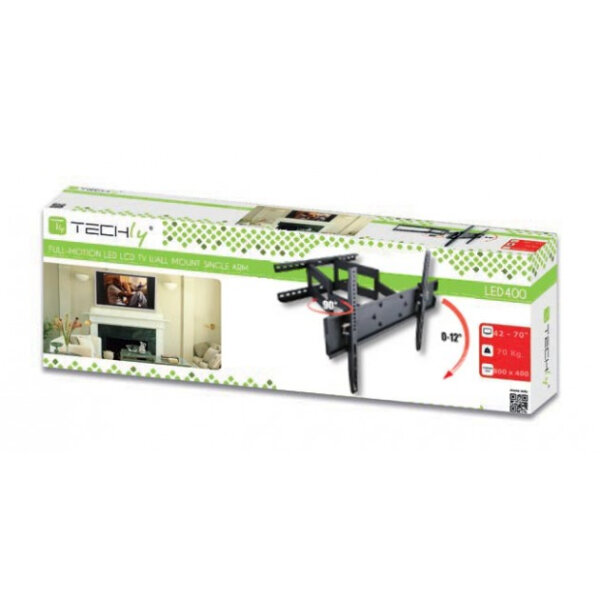 Techly Wandhalterung LCD TV 42"-70" FullMotion Dual Arm schw