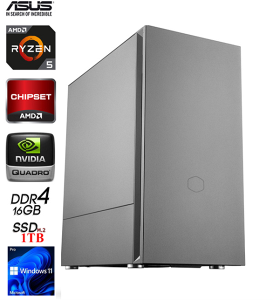 Workstation R5-5600X-M2-P1000