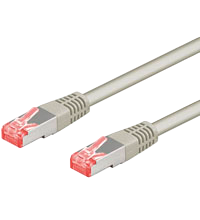 Goobay CAT6 S/FTP 3m Patchkabel grau