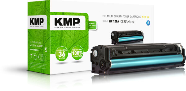KMP H-T145 HP CE321A cyan
