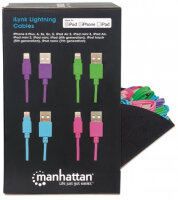 Manhattan Lightning / USB 2.0 Typ-A Kabel iLynkPOP 1m...