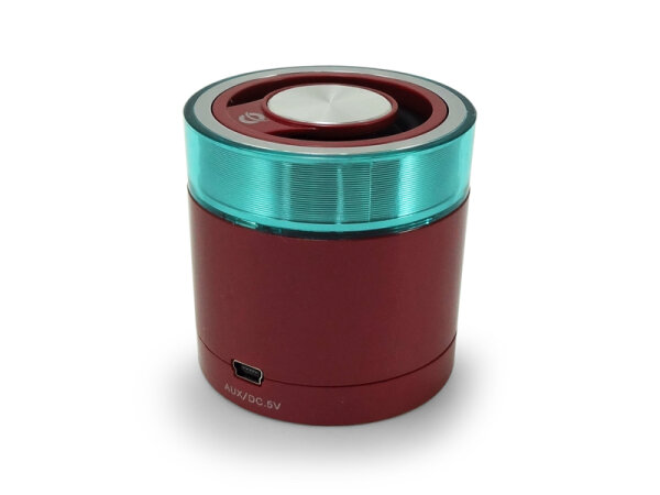 Conceptronic Bluetooth 3.0 Travel Stereo Speaker rot