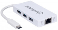Manhattan USB-C auf 3-Port Hub