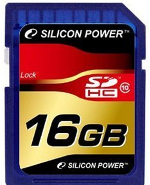 16GB Silicon Power SDHC