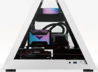 AZZA Geh mini-ITX Pyramid mini 806 Aluminium temp.Glass ARGB
