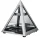 AZZA Geh mini-ITX Pyramid mini 806 Aluminium temp.Glass ARGB