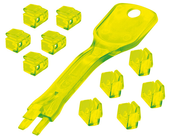 Lindy RJ45 Schloss+Key 10x