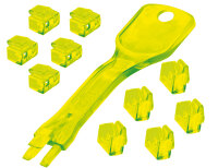 Lindy RJ45 Schloss+Key 10x