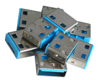 Lindy 40462 Schnittstellenblockierung USB Typ-A Blau...