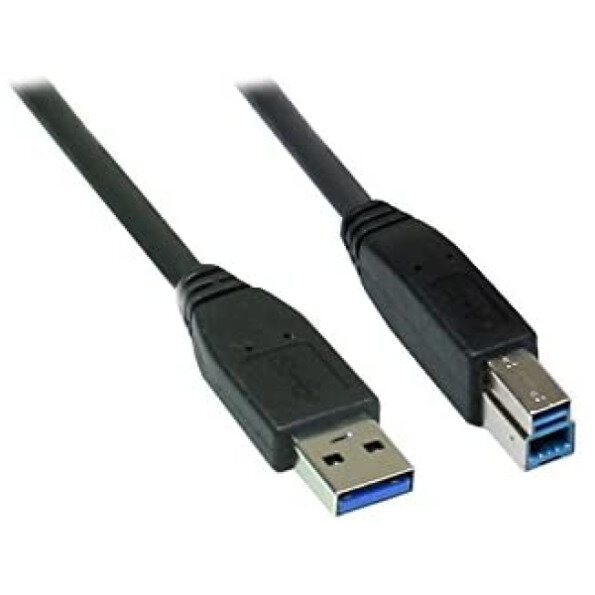 GC USB 3.0 Typ-A/B 5m schwarz