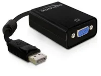 DeLOCK Displayport 1.1 / VGA Adapter schwarz