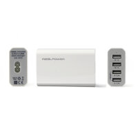 RealPower 4Port USB DeskCharge