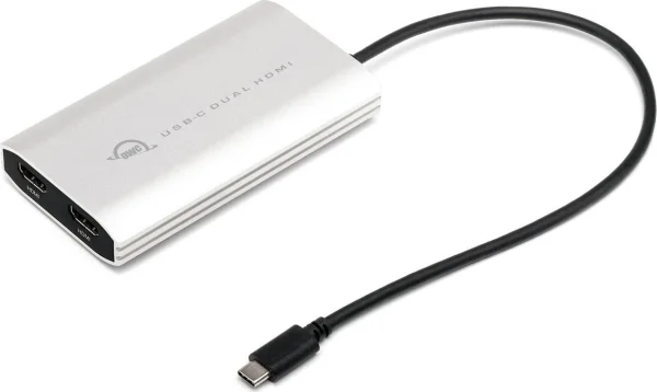 OWC USB-C Dual HDMI 4K Display Adapter mit DisplayLink