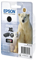 Patrone Epson 26 black XL                              T2621