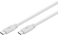 Goobay USB 3.1 Typ-C 1m weiss