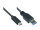 GC USB-C/USB-A 1m schwarz