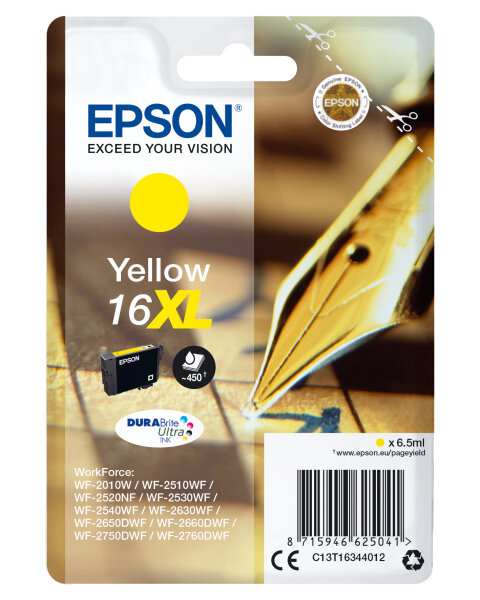 Patrone Epson 16 yellow XL                             T1634