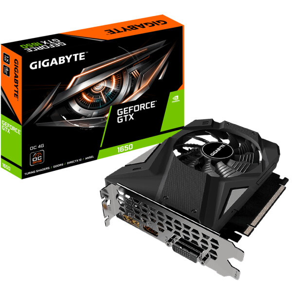 4GB Gigabyte GTX1650 D6 OC 4G