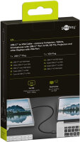 Goobay USB-C/VGA 1.8m schwarz