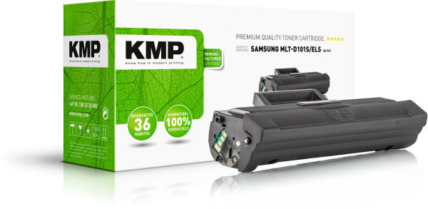 KMP Toner Samsung MLT-D101S/ELS black 1500 S. SA-T61 remanufactured