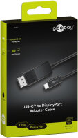 Goobay USB-C/DP 1.2m schwarz