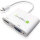 Techly mDP/HDMI+VGA Adapter